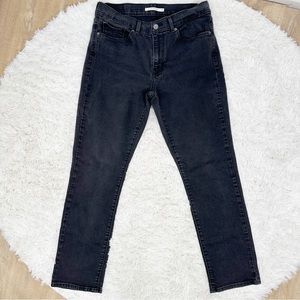 Levi’s Black Classic Straight Leg Jeans Size 10